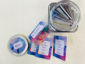 Modèle Découverte Cartes créatives et poétiques BLEU – Image 6