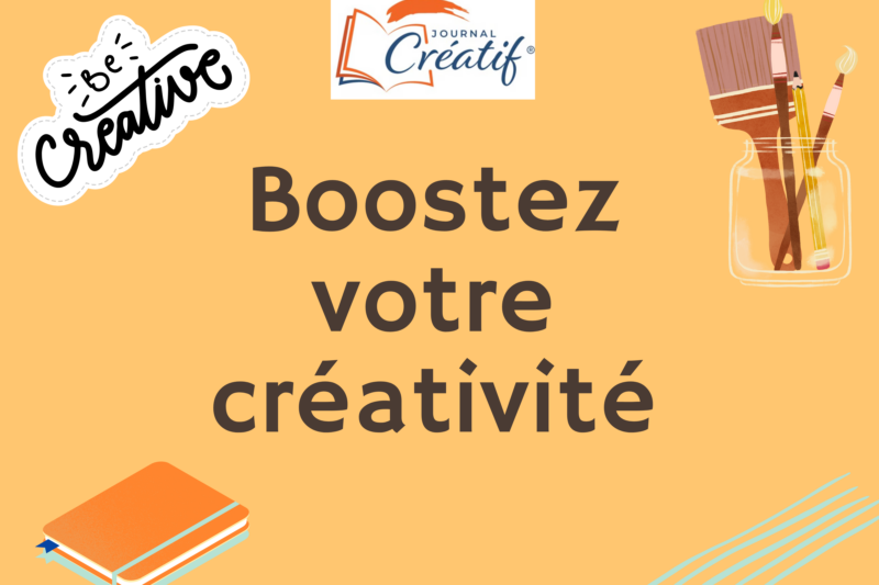 Journal créatif "Boostez votre créativité"