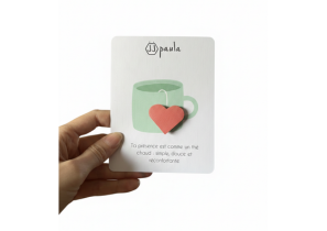 broche message thé chaud
