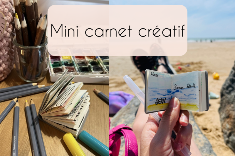 Atelier mini carnet créatif