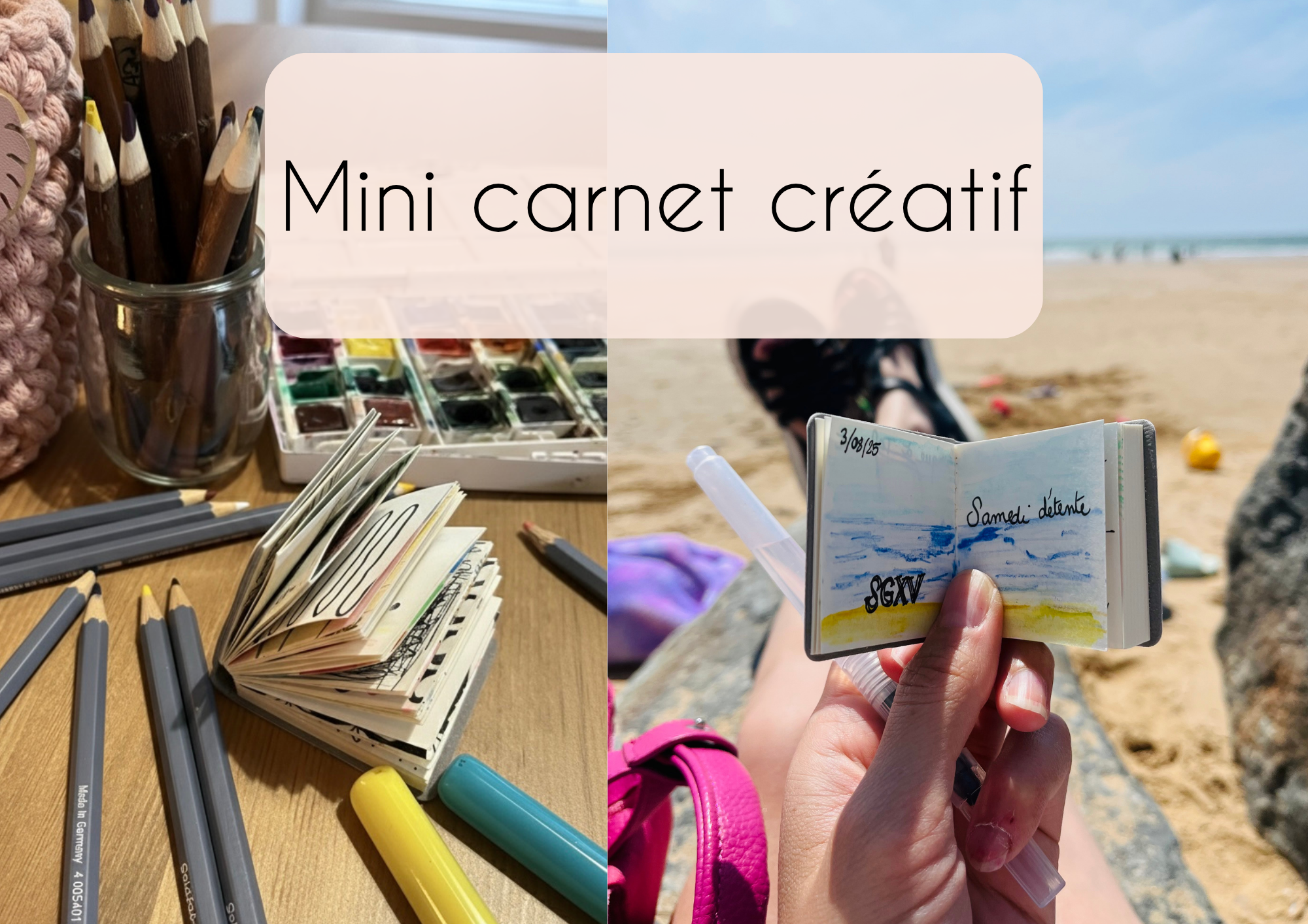 Atelier mini carnet créatif