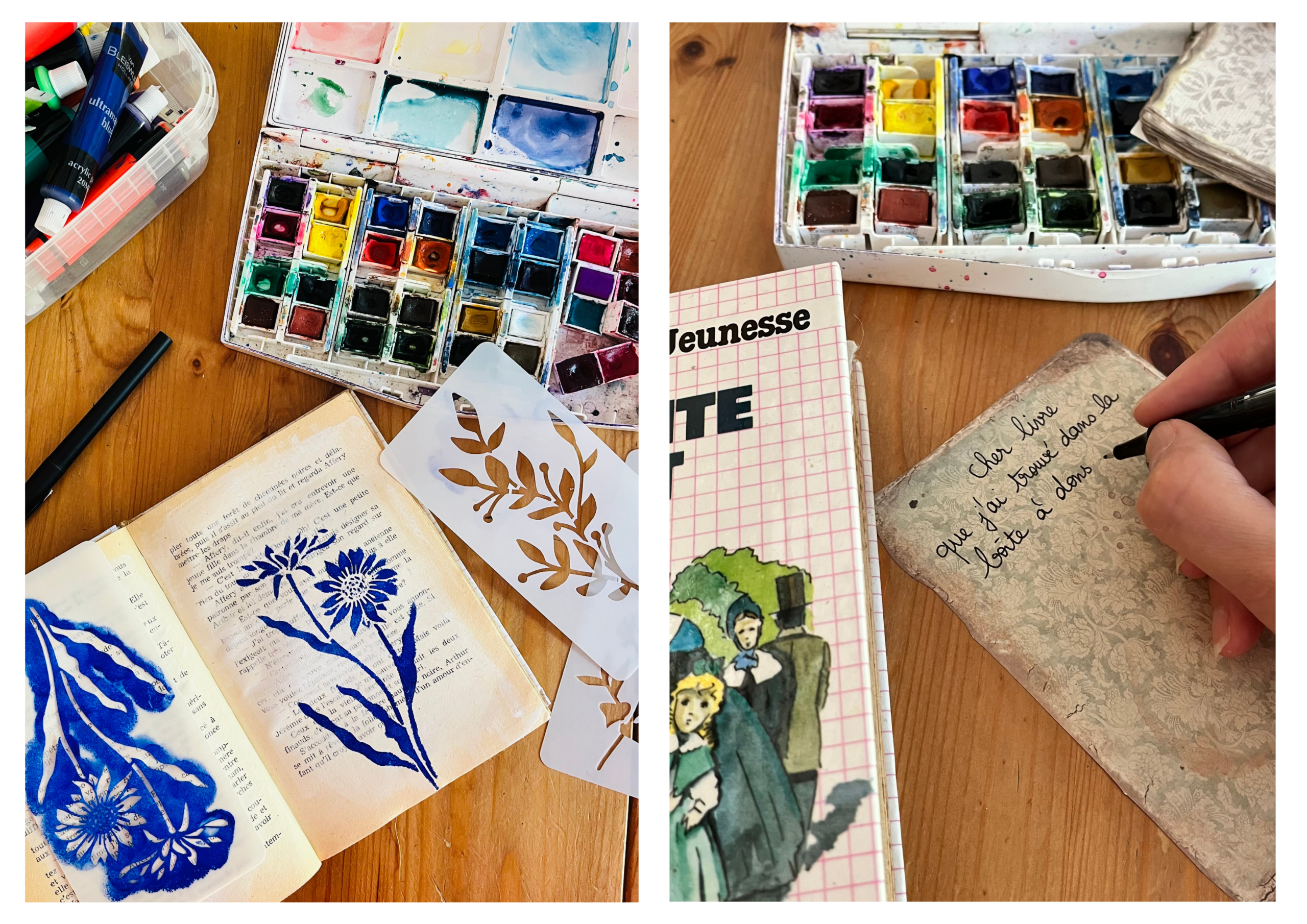 VISIO/Atelier journal créatif et livre ancien – Image 2
