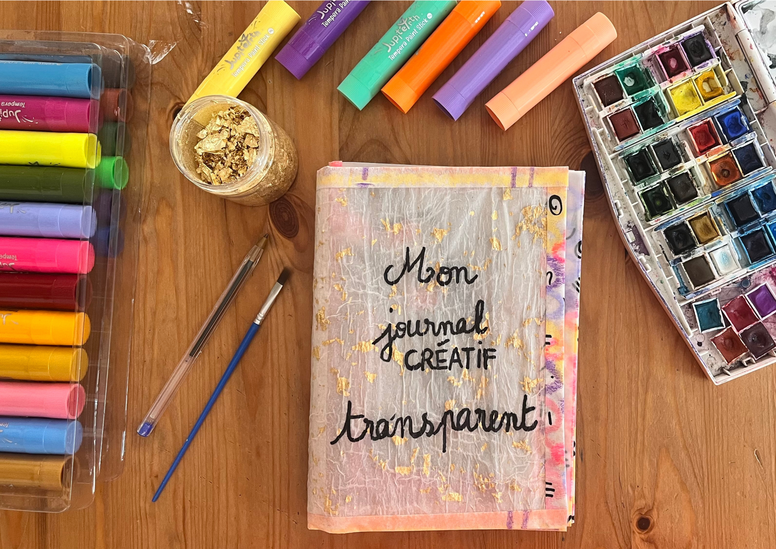 STAGE Mon journal créatif transparent – Image 3