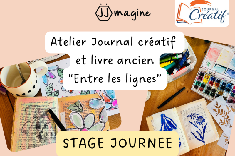 STAGE Atelier journal créatif et livre ancien